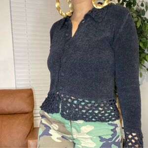 Elegant Black Women's Sweater